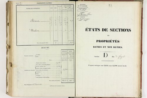 Fayet-Ronaye - P 12430/4      Section D