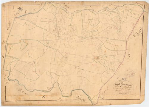 Fayet-Ronaye - 55 FI 439      Section C de Mandelles, 1ère feuille