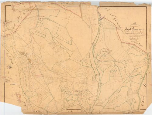 Fayet-Ronaye - 55 FI 434      Section A de Ronaye, 1ère feuille