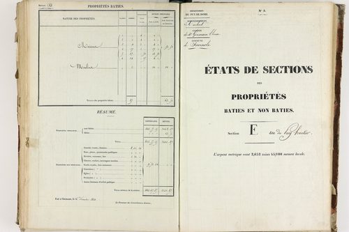 Fournols - P 12432/5      Section E