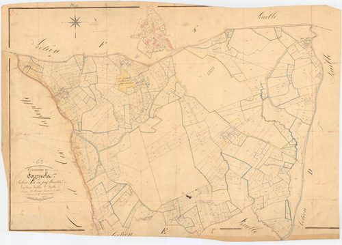 Fournols - 55 FI 458      Section E du Puy Hautier, 1ère feuille