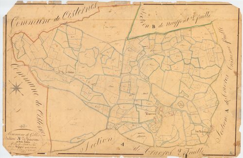Gelles - 51 FI 477      Section A de Tracros, 1ère feuille