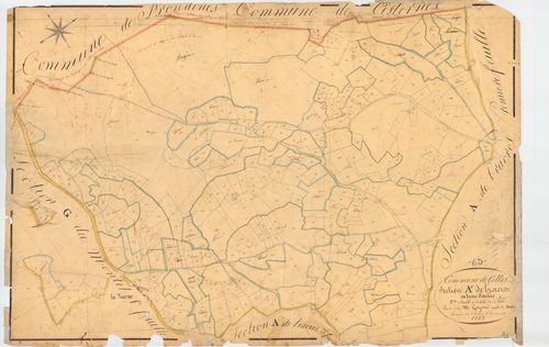 Gelles - 51 FI 478      Section A de Tracros, 2ème feuille