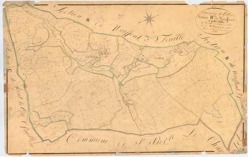 Gelles - 51 FI 483      Section B de Neuffont, 4ème feuille