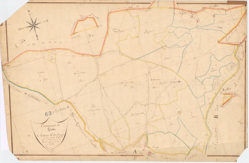 Giat - 53 FI 447      Section A du Ronzet, 1ère feuille