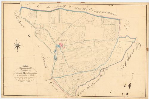 Gimeaux - 53 FI 478      Section D de Prasgrand, 2ème feuille