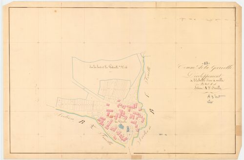 La Godivelle - 54 Fi 434      Section A de La Godivelle, 3ème feuille, développement