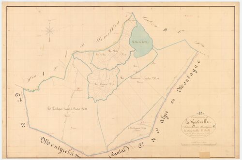 La Godivelle - 54 Fi 436      Section B des Montagnes, 2ème feuille