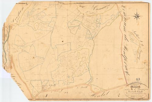 La Goutelle - 53 FI 482      Section A de Vanauze, 3ème feuille