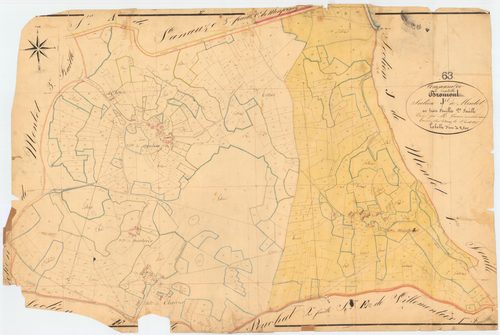 La Goutelle - 53 FI 490      Section J de Montot, 2ème feuille
