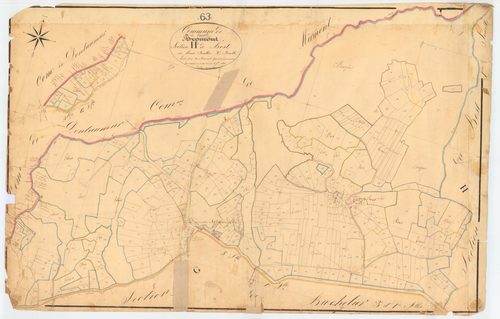 La Goutelle - 53 FI 489      Section H de Bost, 2ème feuille