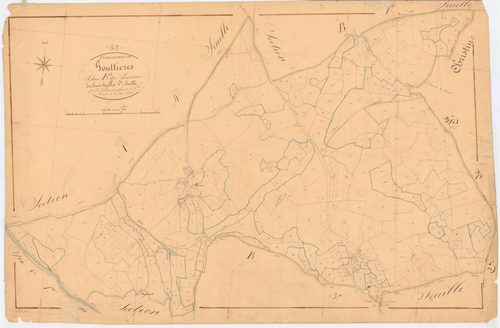 Gouttières - 53 FI 498      Section B des Levadoux, 2ème feuille