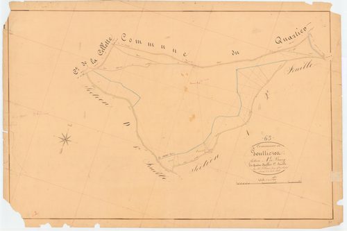 Gouttières - 53 FI 493      Section A du Bourg, 1ère feuille