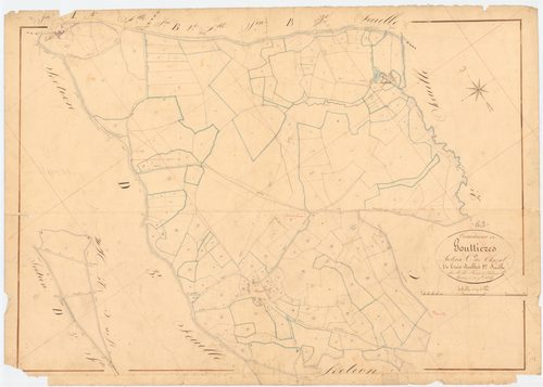 Gouttières - 53 FI 500      Section C du Chazal, 1ère feuille