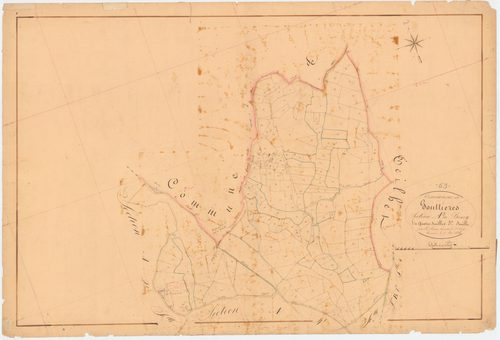 Gouttières - 53 FI 495      Section A du Bourg, 3ème feuille