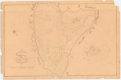 Gouttières - 53 FI 497      Section B des Levadoux, 1ère feuille