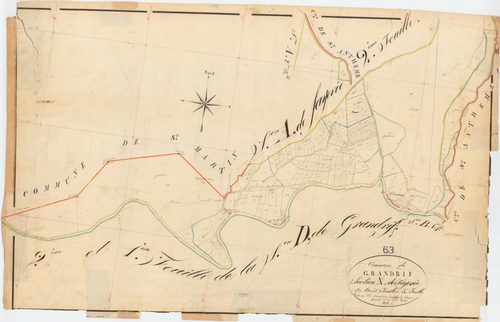Grandrif - 55 FI 467      Section A de Fayevie, 3ème feuille
