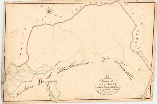 Grandrif - 55 FI 468      Section B de Moillachon, 1ère feuille