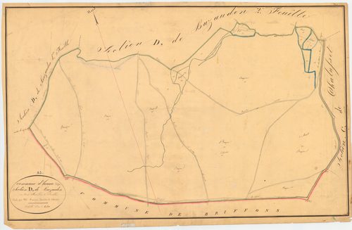 Heume-l'Église - 51 FI 546      Section D de Buzaudon, 3ème feuille