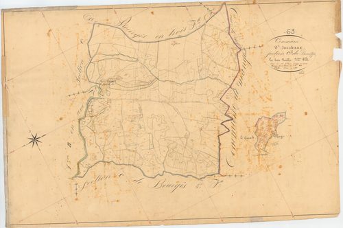 Isserteaux - 51 FI 552      Section C du Bourgis, 2ème feuille