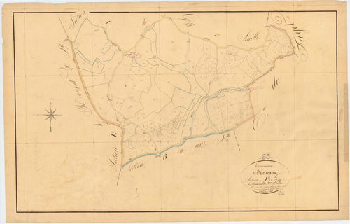 Isserteaux - 51 FI 549      Section A de Gézy, 2ème feuille