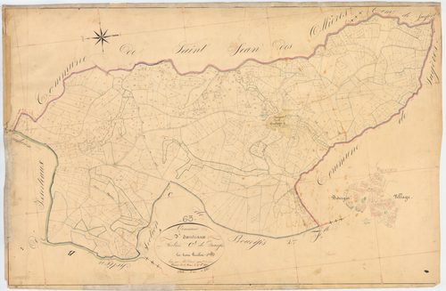 Isserteaux - 51 FI 551      Section C du Bourgis, 1ère feuille