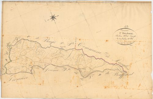 Isserteaux - 51 FI 553      Section C du Bourgis, 3ème feuille