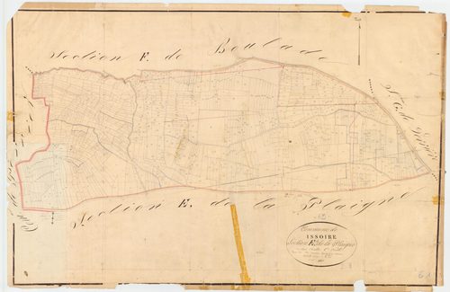 Issoire - 54 Fi 450      Section E de la Plaigne, 1ère feuille