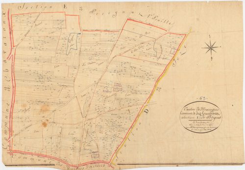 Joze - 55 FI 509      Section E de Pérignat, 2ème feuille