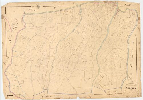 Jumeaux - 54 Fi 466      Section C des Barthes, 3ème feuille