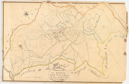 Labessette - 54 Fi 472      Section A de Saint-Droire, 1ère feuille