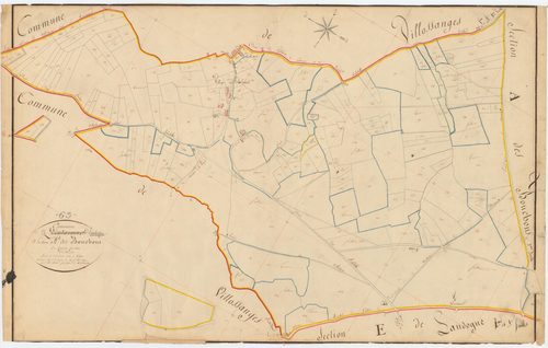 Landogne - 53 FI 515      Section A des Bouchons, 2ème feuille