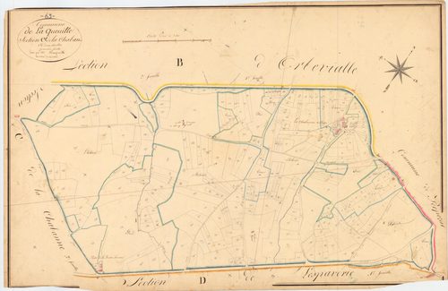 Laqueuille - 51 FI 571      Section C de la Chabanne, 1ère feuille