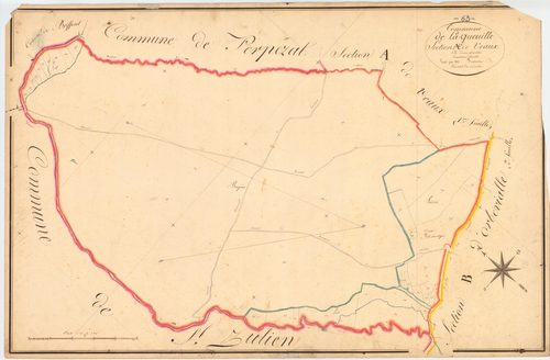 Laqueuille - 51 FI 567      Section A de Veaux, 2ème feuille