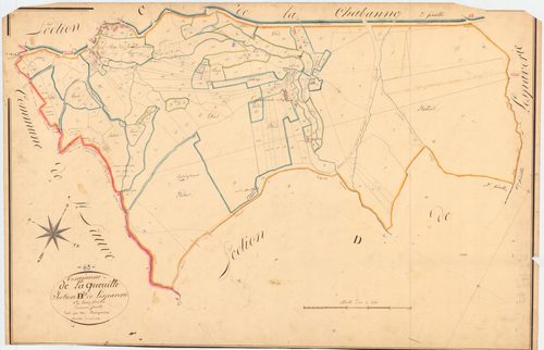 Laqueuille - 51 FI 575      Section D de l'Espaverie, 2ème feuille