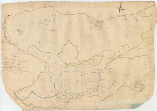 La Tour-d'Auvergne - 54 Fi 515      Section E du Cloux, 2ème feuille