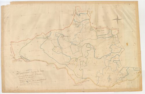 La Tour-d'Auvergne - 54 Fi 524      Section K de Montbaliard, 2ème feuille