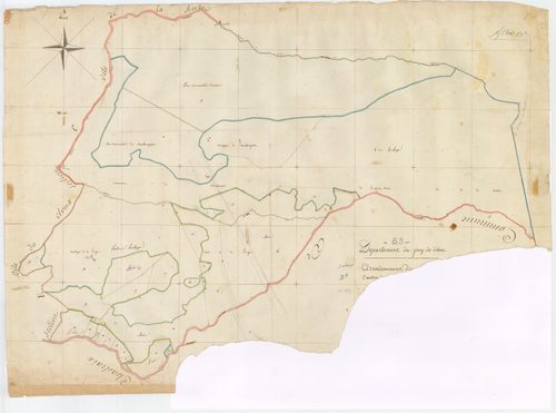 La Tour-d'Auvergne - 54 Fi 513      Section D de Chambourguet, 2ème feuille