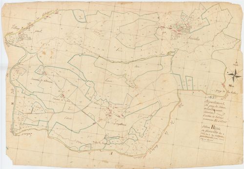 La Tour-d'Auvergne - 54 Fi 509      Section B des Férérolles, 2ème feuille