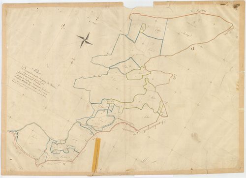 La Tour-d'Auvergne - 54 Fi 514      Section E du Cloux, 1ère feuille