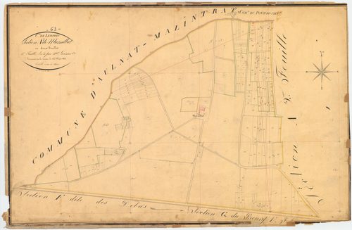 Lempdes - 51 FI 587      Section A de Marmillat, 1ère feuille