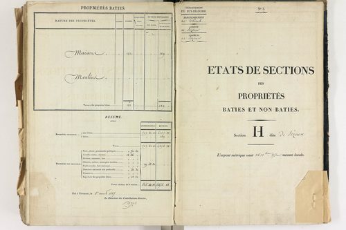 Lezoux - P 12441/8      Section H