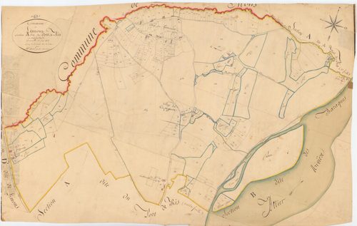 Limons - 55 FI 555      Section A de Port-de-Ris, 2ème feuille