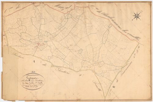 Loubeyrat - 53 FI 548      Section A des Portiers, 1ère feuille