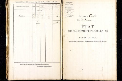 Luzillat - P 13450/7      Section G