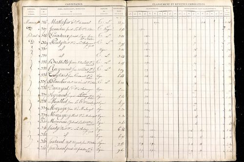 Malauzat - P 10308      Section D (1813)