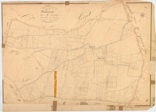 Malintrat - 51 FI 603      Section A de Malintrat, 2ème feuille