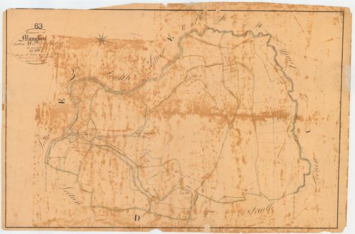 Manglieu - 51 FI 616      Section D de Perrot et la Serre, 1ère feuille