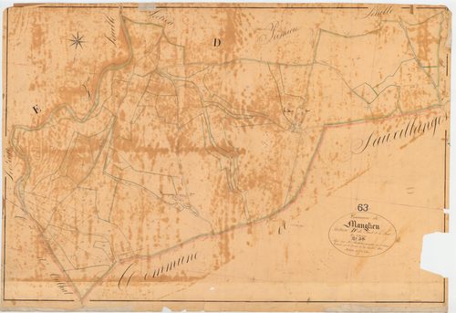 Manglieu - 51 FI 617      Section D de Perrot et la Serre, 2ème feuille