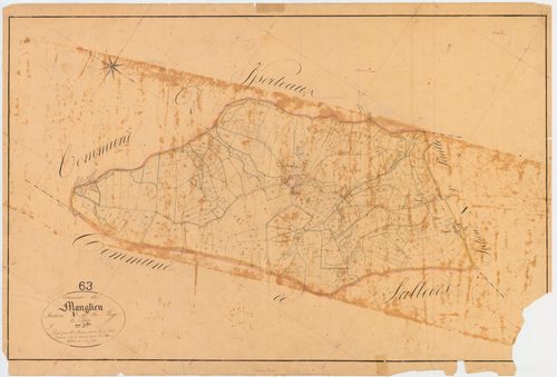 Manglieu - 51 FI 609      Section A de la Farge, 1ère feuille